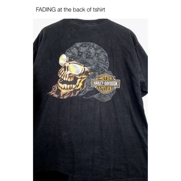 Harley Davidson Honolulu Hawaii Dealership Skull Graphic XL RK Stratman - *READ! - Picture 12 of 12
